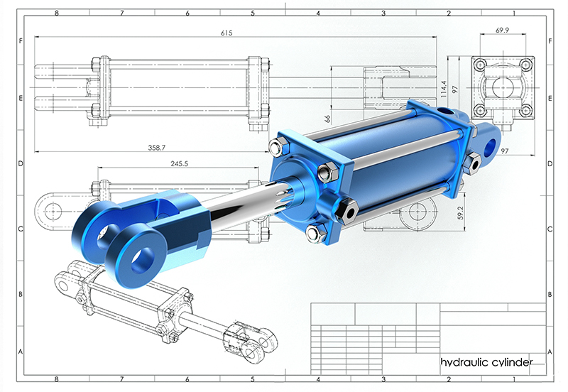 Hydraulic Cylinder Ejection Design